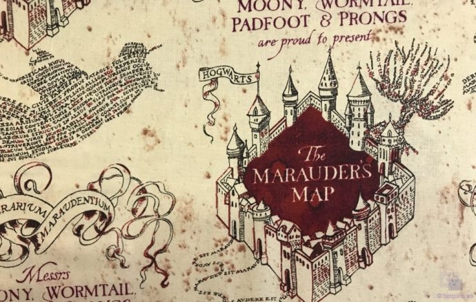 Tela de Patchwork Harry Potter The Marauder´s Map - Conchi Berguño