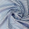 Tela Vichy Azul Claro | Cuadro mediano/pequeño (4x5 mm) - Conchi Berguño