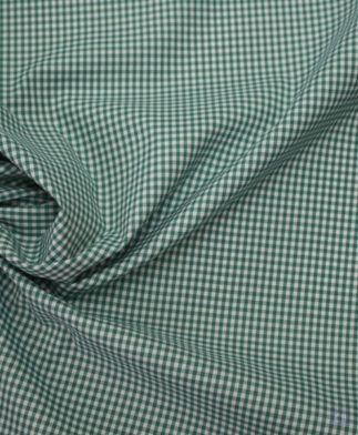 Tela Vichy Verde cuadro pequeño (2x3 mm) - Conchi Berguño
